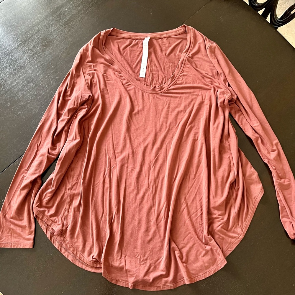 Lululemon “Up For Down Time” Long-sleeved Shirt